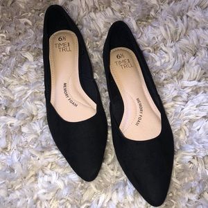 Woman’s black flats. Memory foam